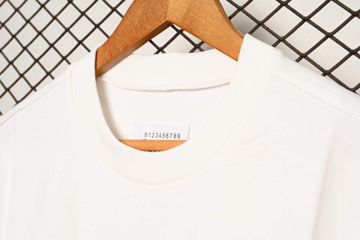 Mason Margiel letter logo print round neck pullover T-shirt