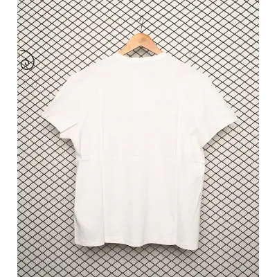 Mason Margiel letter logo print round neck pullover T-shirt White 02