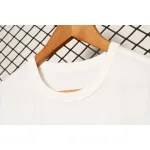 Mason Margiel letter logo print round neck pullover T-shirt White