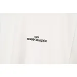 Mason Margiel letter logo print round neck pullover T-shirt White