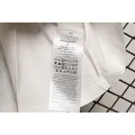 Mason Margiel letter logo print round neck pullover T-shirt White