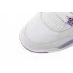 Air Jordan 4 Retro White Purple CT8527-115