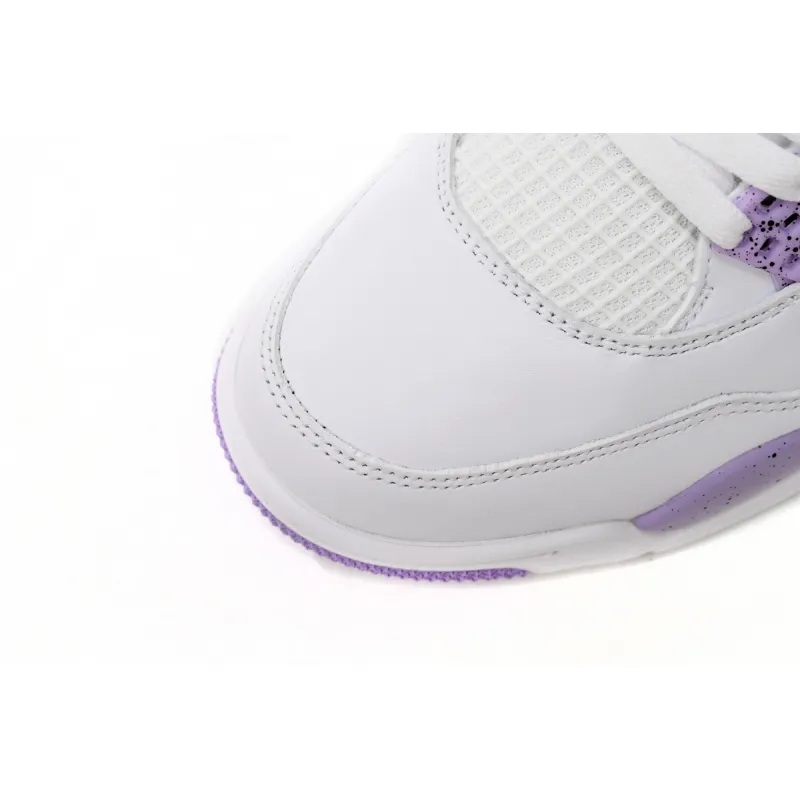 Air Jordan 4 Retro White Purple CT8527-115