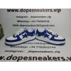 A Bathing Ape Bape StaPatent Leather White Blue (2023)(BapeSta)