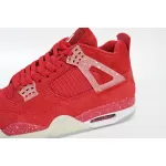 Air Jordan 4 Retro Wine red ink splashing 904282