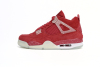 Air Jordan 4 Retro Wine red ink splashing 904282