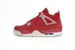 Air Jordan 4 Retro Wine red ink splashing 904282