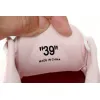  OFF-WHITE Out Of Office OOO Low Tops White Light Pink OWIA259F21LEA0010130