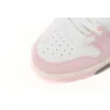  OFF-WHITE Out Of Office OOO Low Tops White Light Pink OWIA259F21LEA0010130