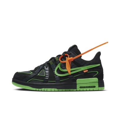 Nike Air Rubber Dunk Off-White Green Strike CU6015-001 01