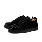 Christian Louboutin Louis Junior Spikes Flat Black 1130573CM53