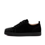 Christian Louboutin Louis Junior Spikes Flat Black 1130573CM53