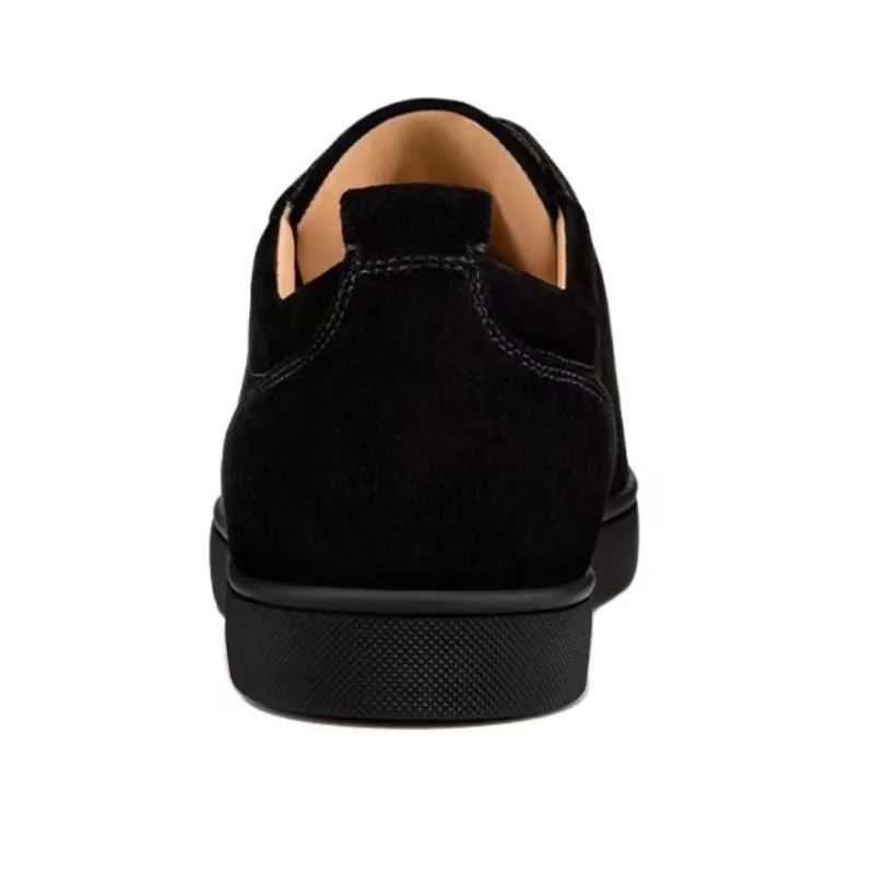 Christian Louboutin Louis Junior Spikes Flat Black 1130573CM53