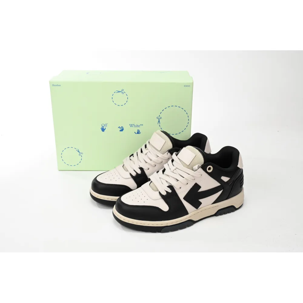 OFF-WHITE Out Of Black Beige White OWIA25 9S21LEA00 16110