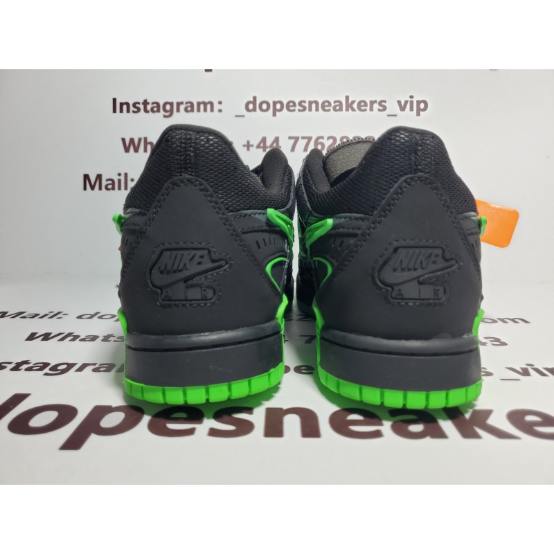 Nike Air Rubber Dunk Off-White Green Strike CU6015-001