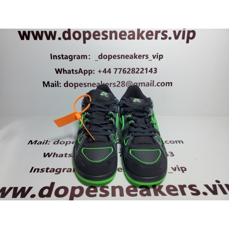 Nike Air Rubber Dunk Off-White Green Strike CU6015-001