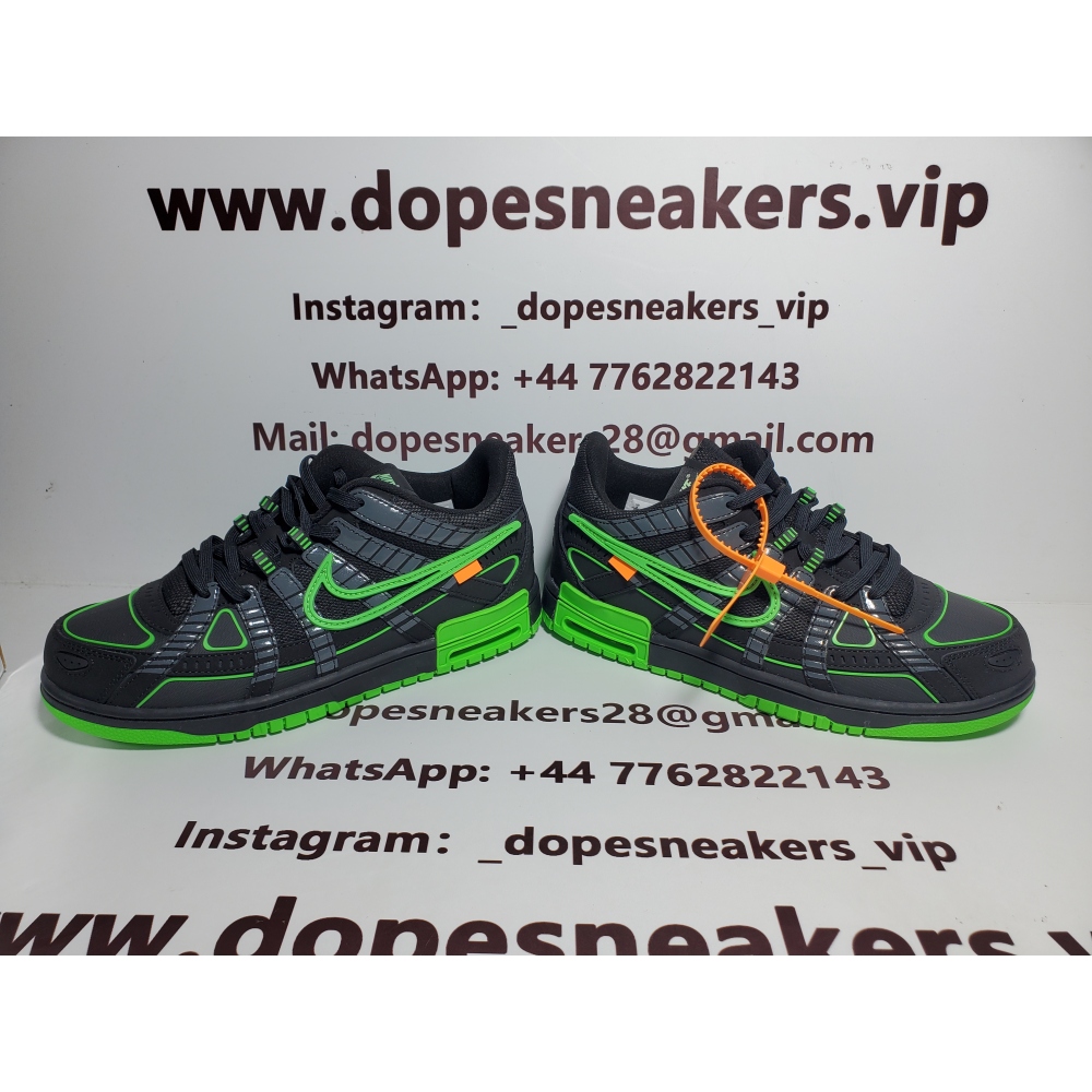 Nike Air Rubber Dunk Off-White Green Strike CU6015-001