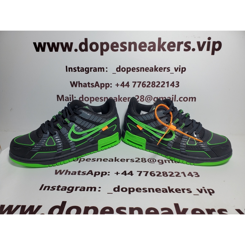 Nike Air Rubber Dunk Off-White Green Strike CU6015-001