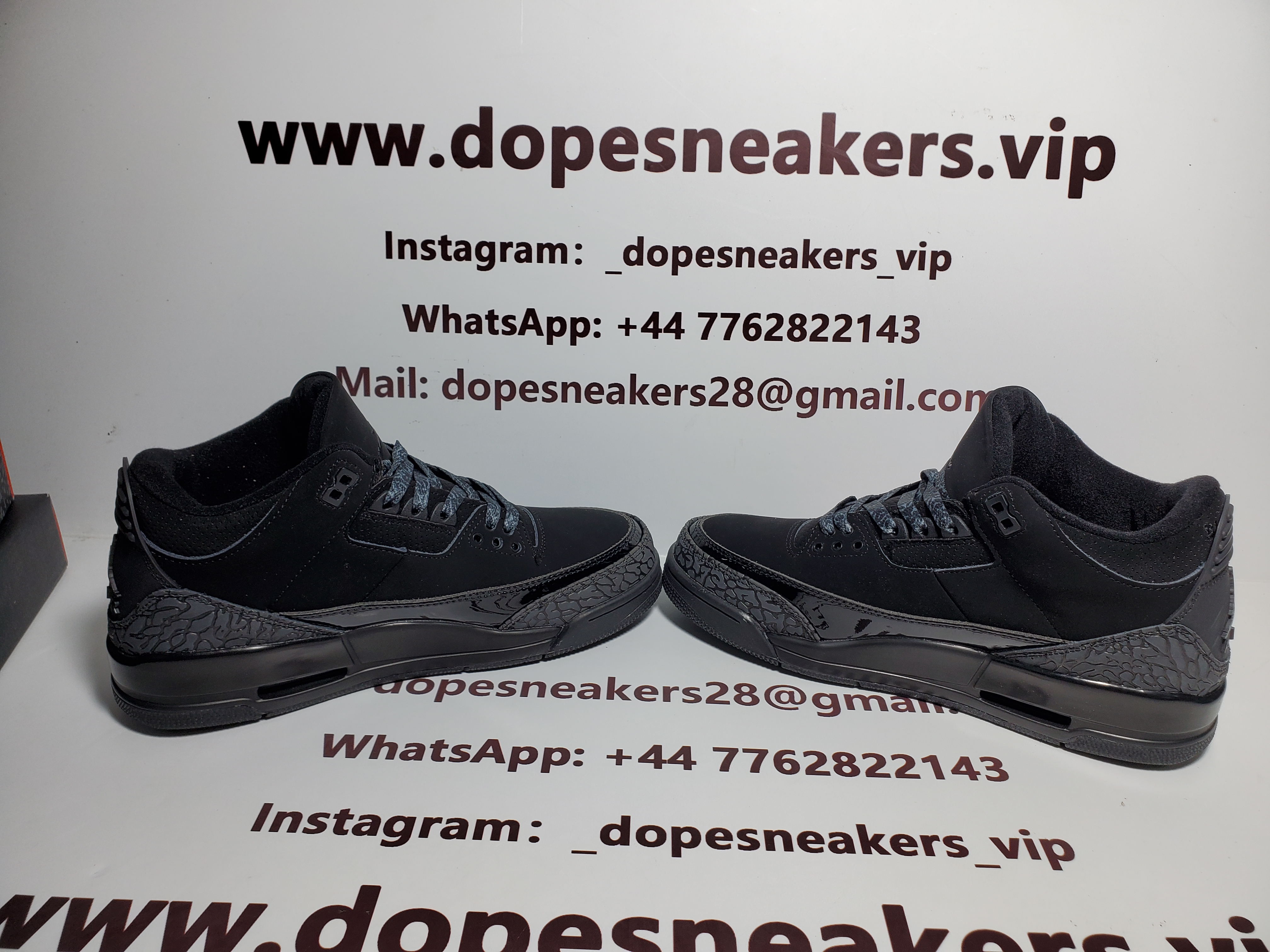 Jordan 3 Retro Black Cat 136064-002