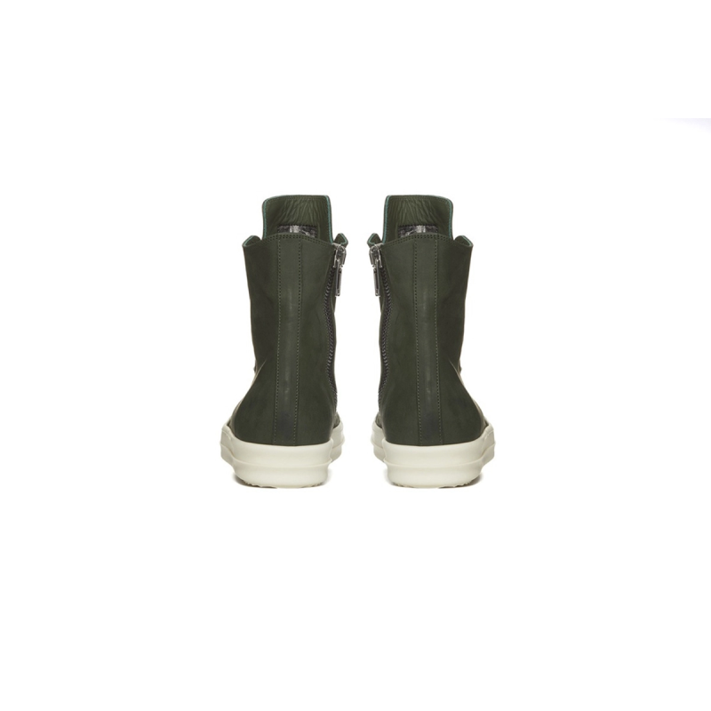 Rick Owens Leather High Top Green RU01C4890LWN-5511