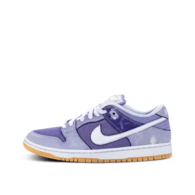 Nike SB Dunk Low Pro ISO 'Unbleached Pack - Lilac' Sample 01