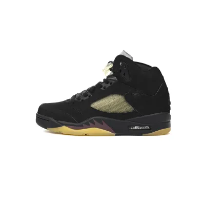 A Ma Maniére x Air Jordan 5 “Black” FD1330-001 01