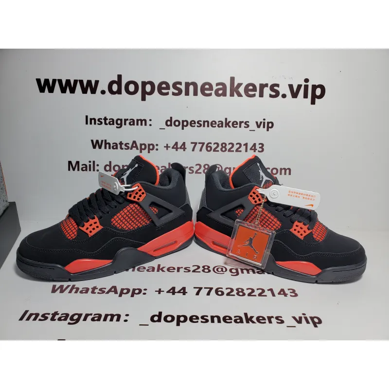 Cheap Air Jordan 4 Red Thunder CT8527-016