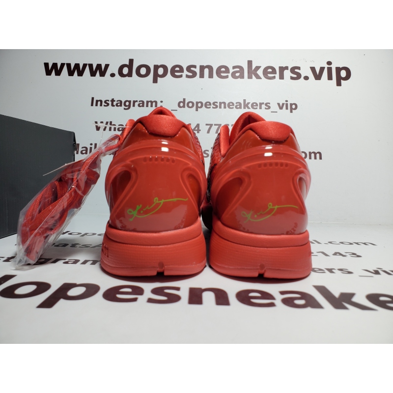 Nike Fake Kobe 6 Protro Reverse Grinch FV4921-600
