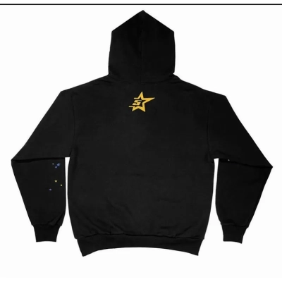 Sp5der P*NK Hoodie Black 02