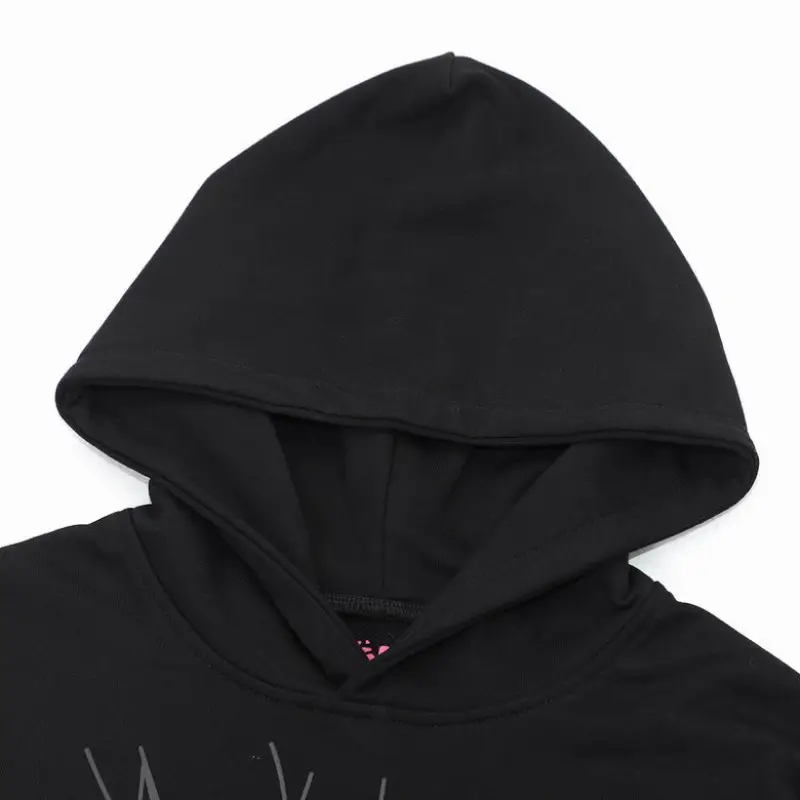 Cheap Sp5der P*NK Hoodie Black Reps