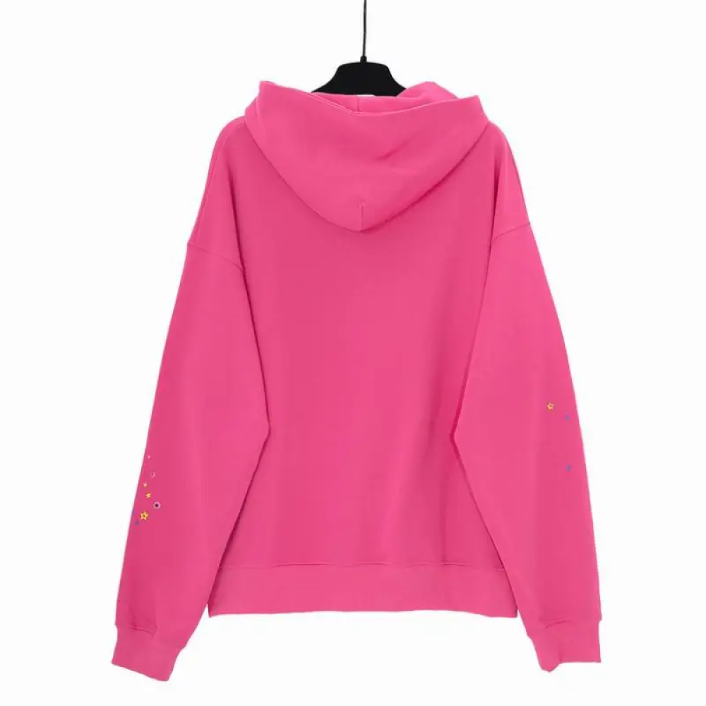 Sp5der P*NK Hoodie Pink