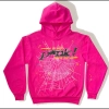 Sp5der P*NK Hoodie Pink