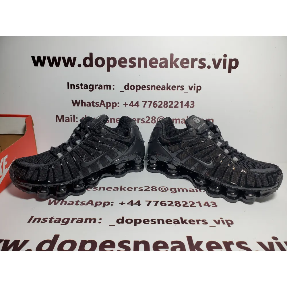 Nike Shox TL Black Metallic Hematite