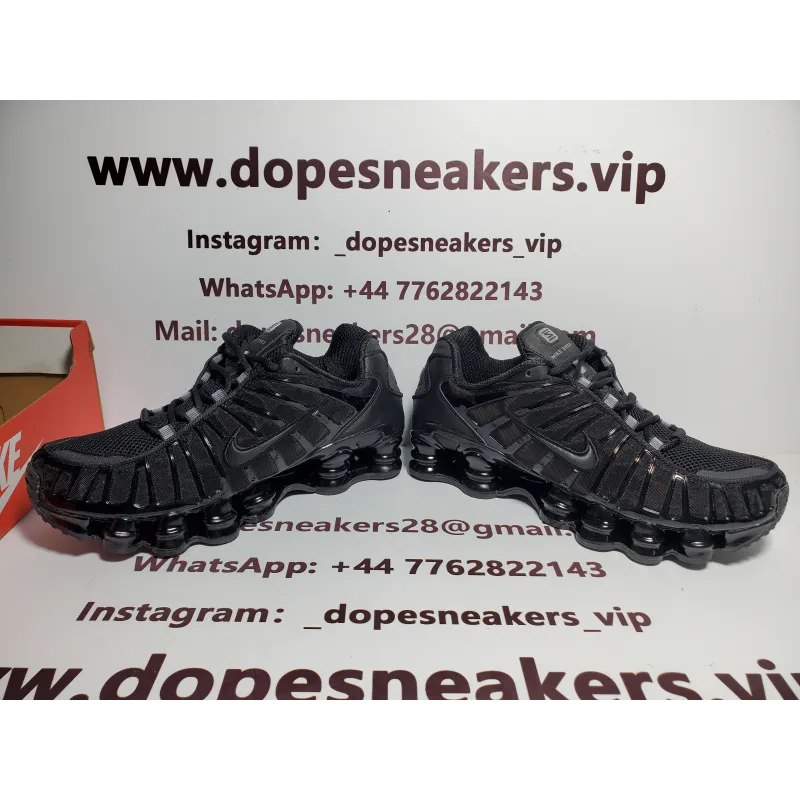 Nike Shox TL Black Metallic Hematite