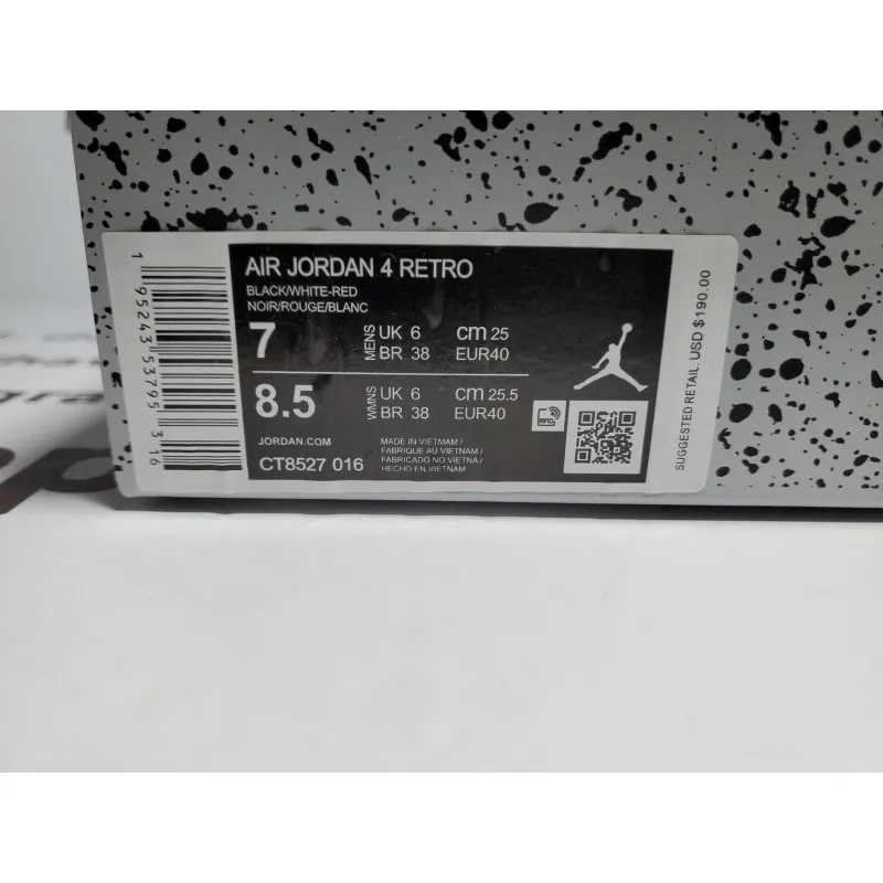Black Friday Sale  Air Jordan 4 Red Thunder 