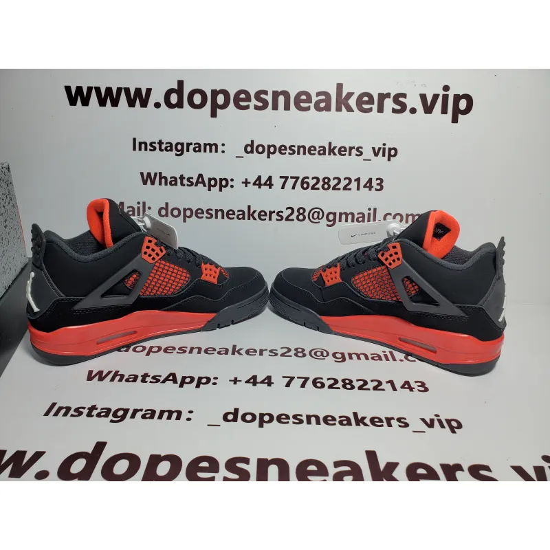 Black Friday Sale  Air Jordan 4 Red Thunder 