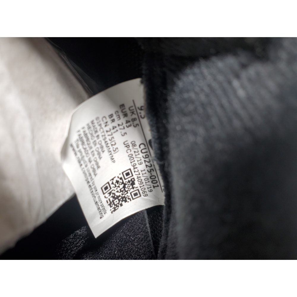 Supreme x Air Force 1 Low Black CU9225-001