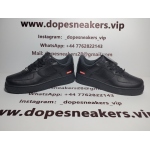 Supreme x Air Force 1 Low Black CU9225-001