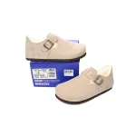 Birkenstock London Shearling Kith Faded Beige E14D010N6L