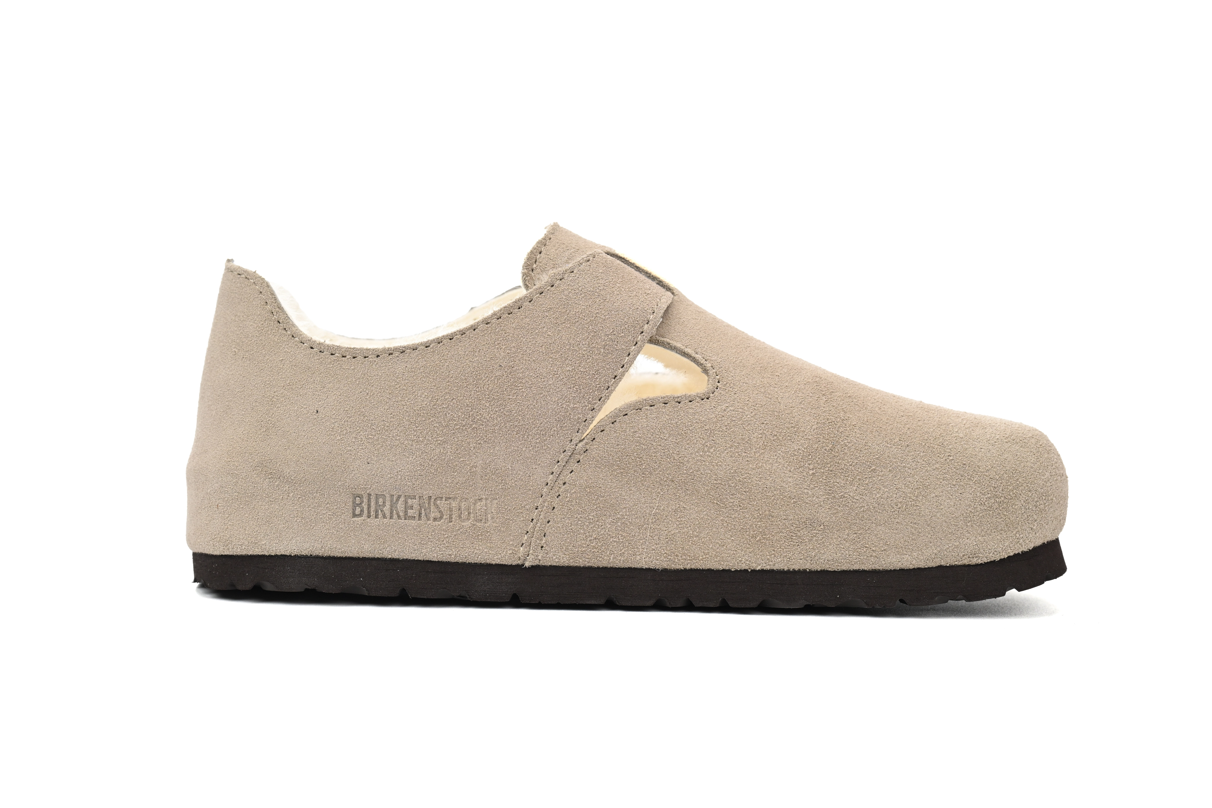Birkenstock London Shearling Kith Faded Beige E14D010N6L