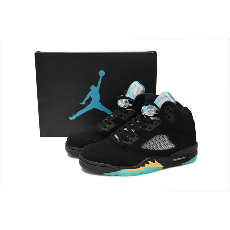 Air Jordan 5 "Noir/Aquatone/Taxe" DD0587-047