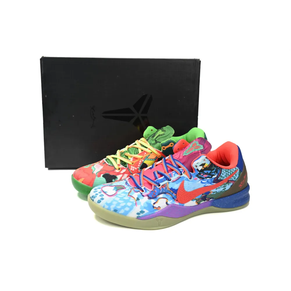 Nike What The Kobe 8 Electric Orange/Deep 635438-800