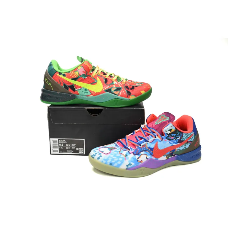 Nike What The Kobe 8 Electric Orange/Deep 635438-800