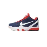 Nike Kobe 6 Protro White Blue Red  436311-003