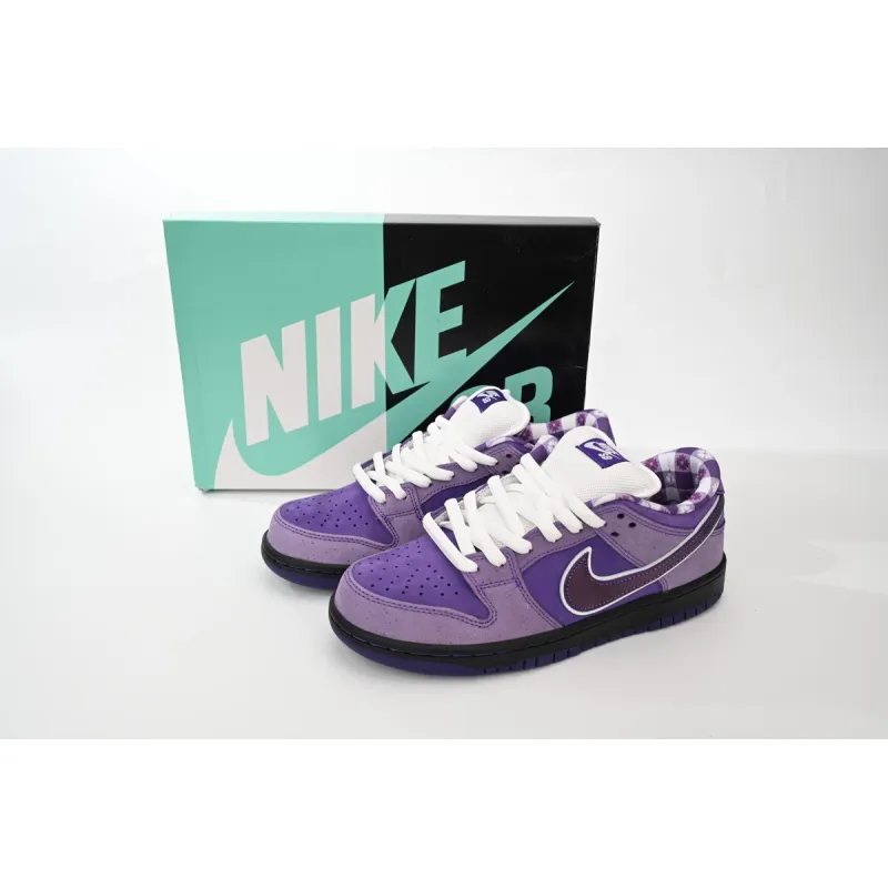 Nike Sb Dunk Low Pro Og Qs Purple Lobster Sneakers Men Size US8 BV1310 555  used
