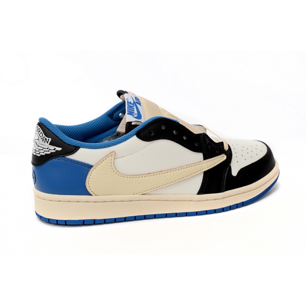 Fragment Design x Travis Scott x Air Jordan 1 Low-DM7866-140(Top version)