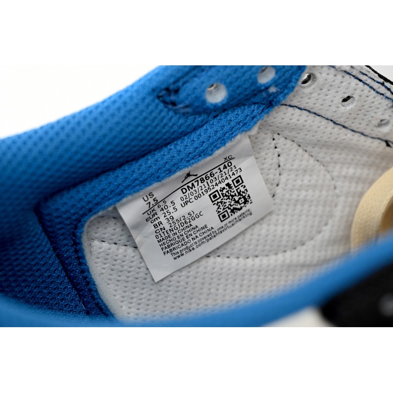 Fragment Design x Travis Scott x Air Jordan 1 Low-DM7866-140(Top version)