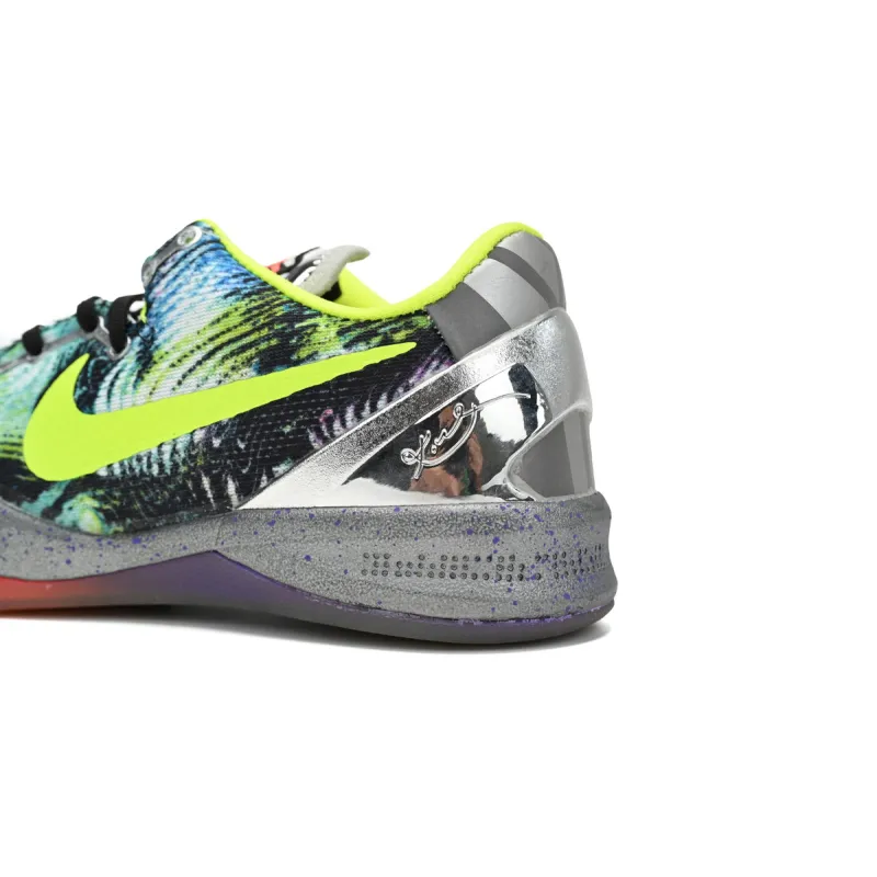 Nike Kobe 8 System Prelude Multi-ColorVolt-Chrome  639655-900 