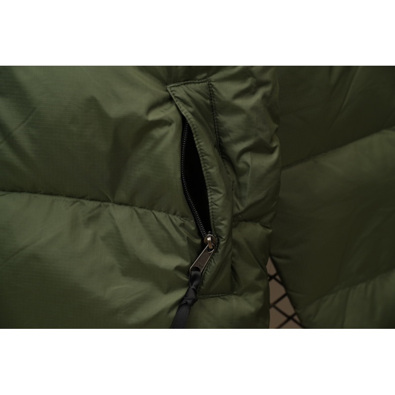 TheNorthFace Splicing White And Mugwort Green