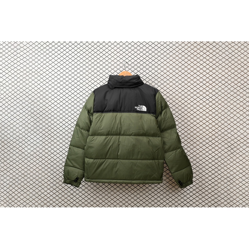 TheNorthFace Splicing White And Mugwort Green